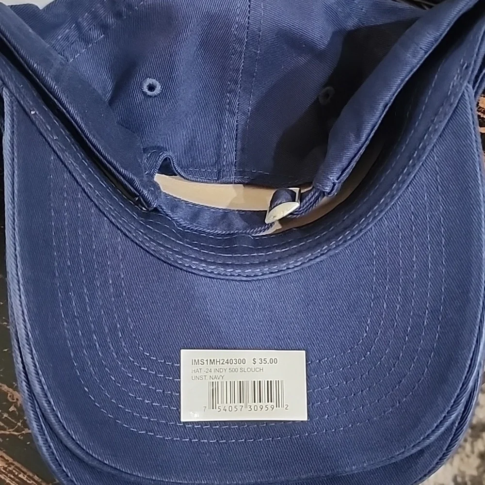 Baseball Cap 2024 Indy 500 Hat Indy Gainbridge Black Hat NEW 108th Racing New!